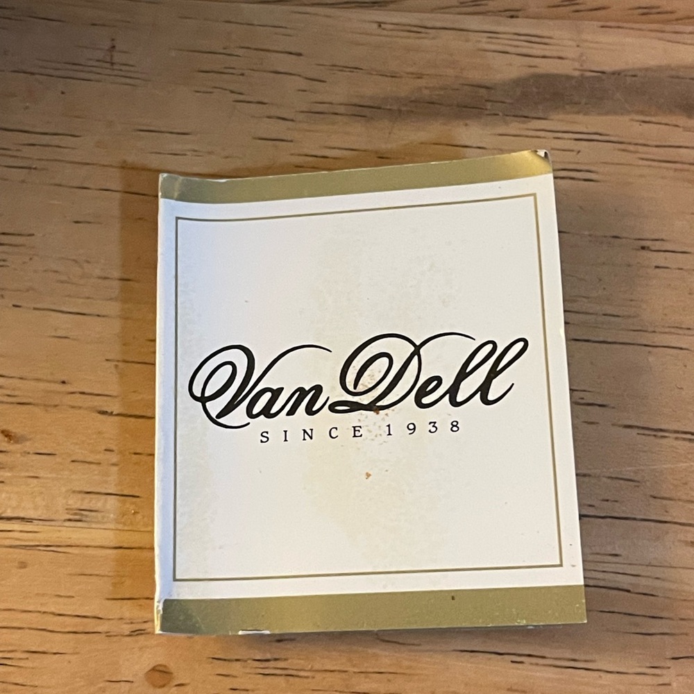 Van Dell Disney 10kt Gold Mickey Mouse USA Coin Ring size 5 Vintage Original Box - Picture 12 of 16